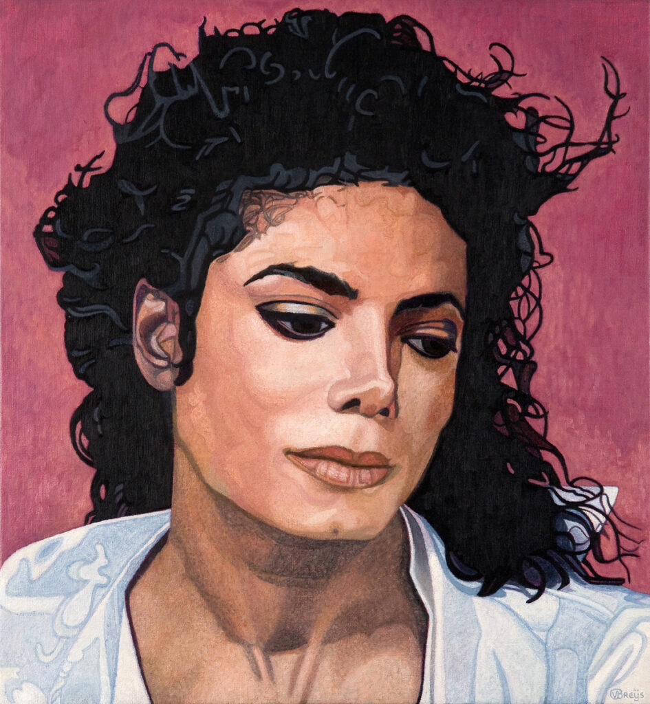 Michael 5, 50 x 55 cm, oil on canvas